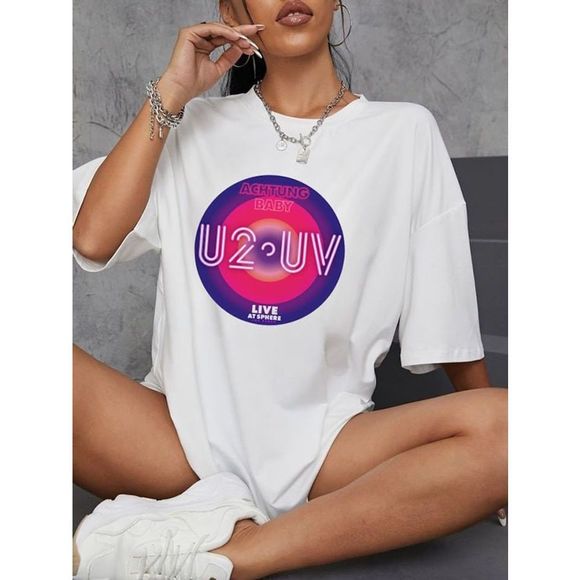 Gildan Other - U2 Ultraviolet Sphere 2023 U2 Uv Logo Shirt